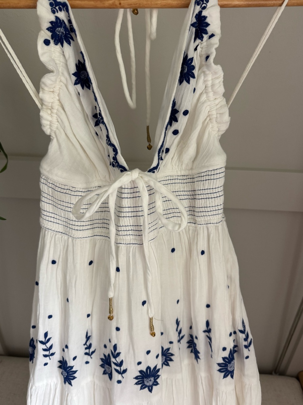 Free People “Dahlia Embroidered Maxi Dress” — NWT ✨ - Picture 2 of 3